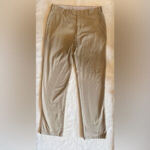 Peter Millar Classic Straight Fit Khaki Pants